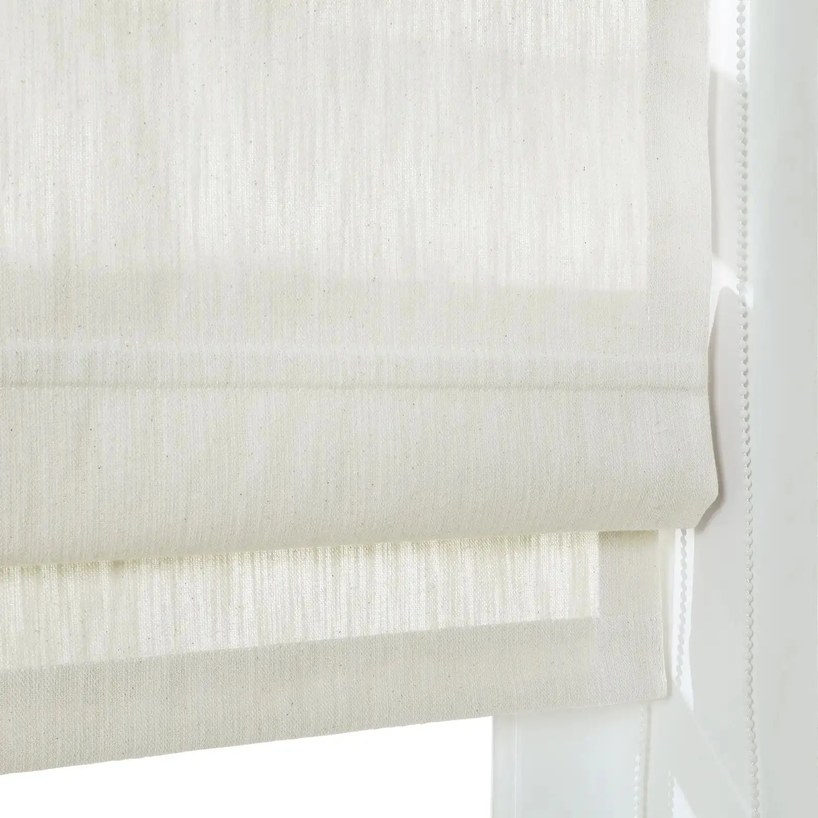 Cloe Cotton Blend Roman Shade Cord Lift - Image 6