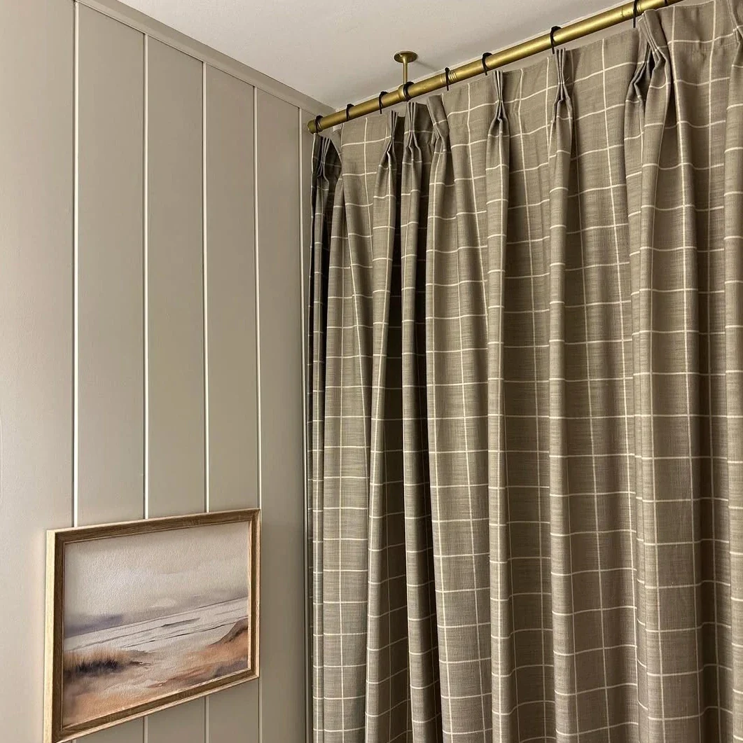 Custom Luxury Bathroom Curtains with Waterproof Layer - Image 11