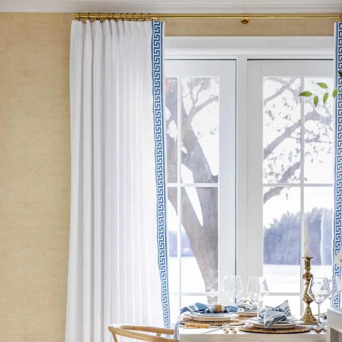 Custom Curtains with Trim Border(Sold per Pair) - Image 11