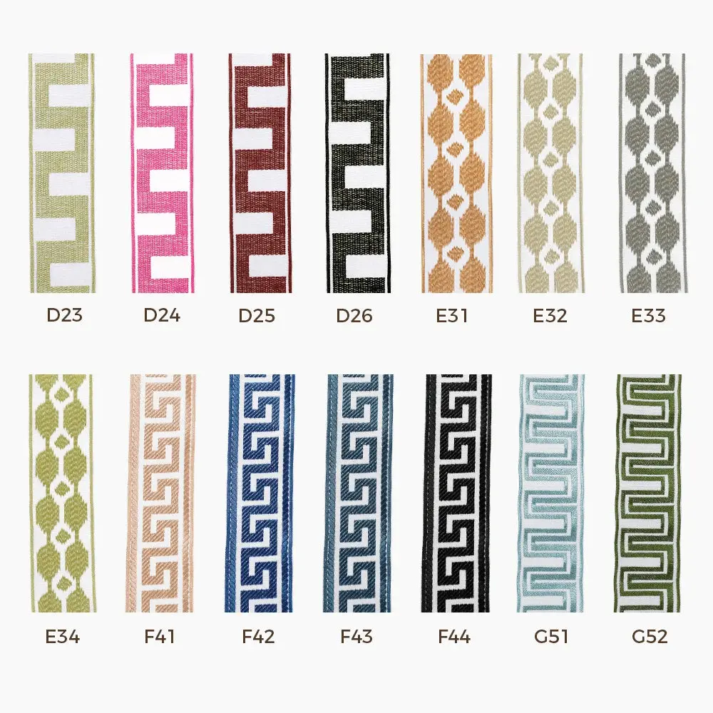 Custom Curtains with Trim Border(Sold per Pair) - Image 25