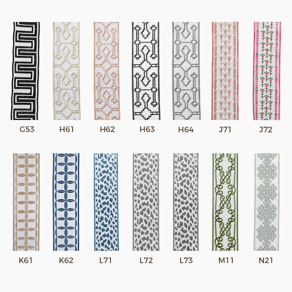 Custom Curtains with Trim Border(Sold per Pair) - Image 26