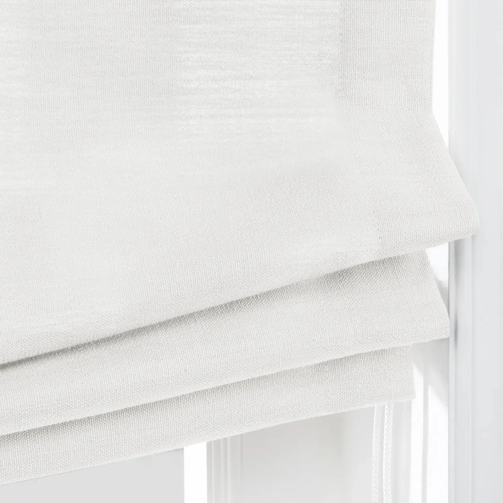 Custom Relaxed Roman Shades Cord Lift - Image 111