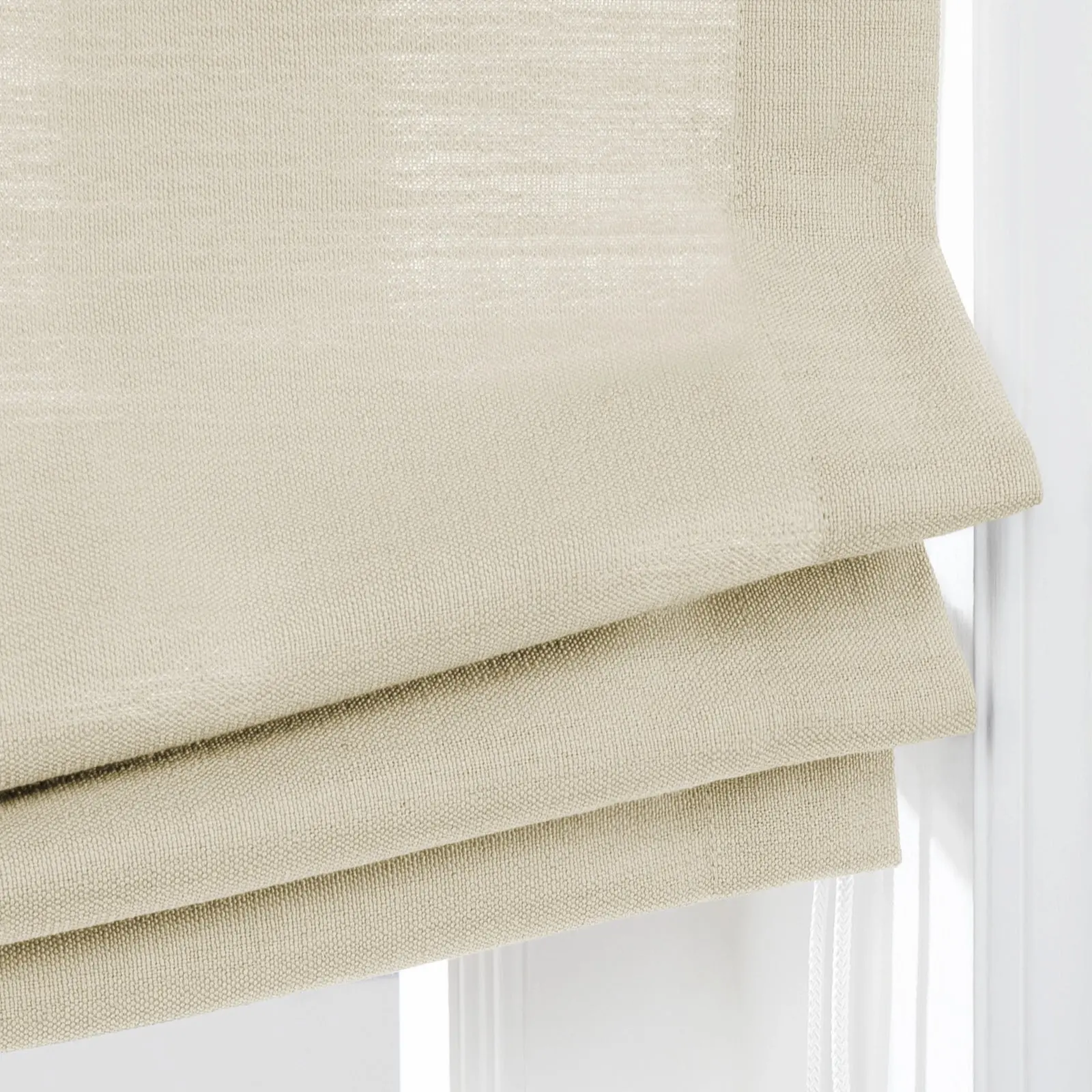 Custom Relaxed Roman Shades Cord Lift - Image 128