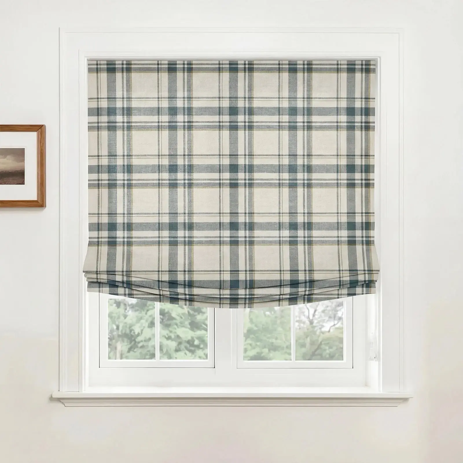 Custom Relaxed Roman Shades Cord Lift - Image 148