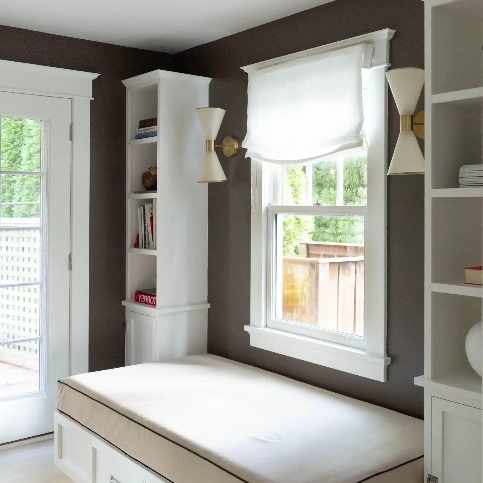 Custom Relaxed Roman Shades Cord Lift - Image 5
