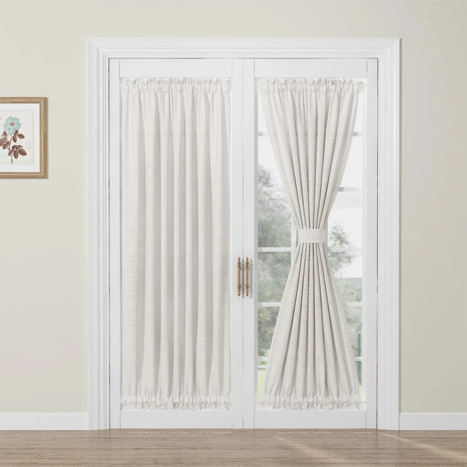 Custom Rod Pocket French Door Curtain - Image 14