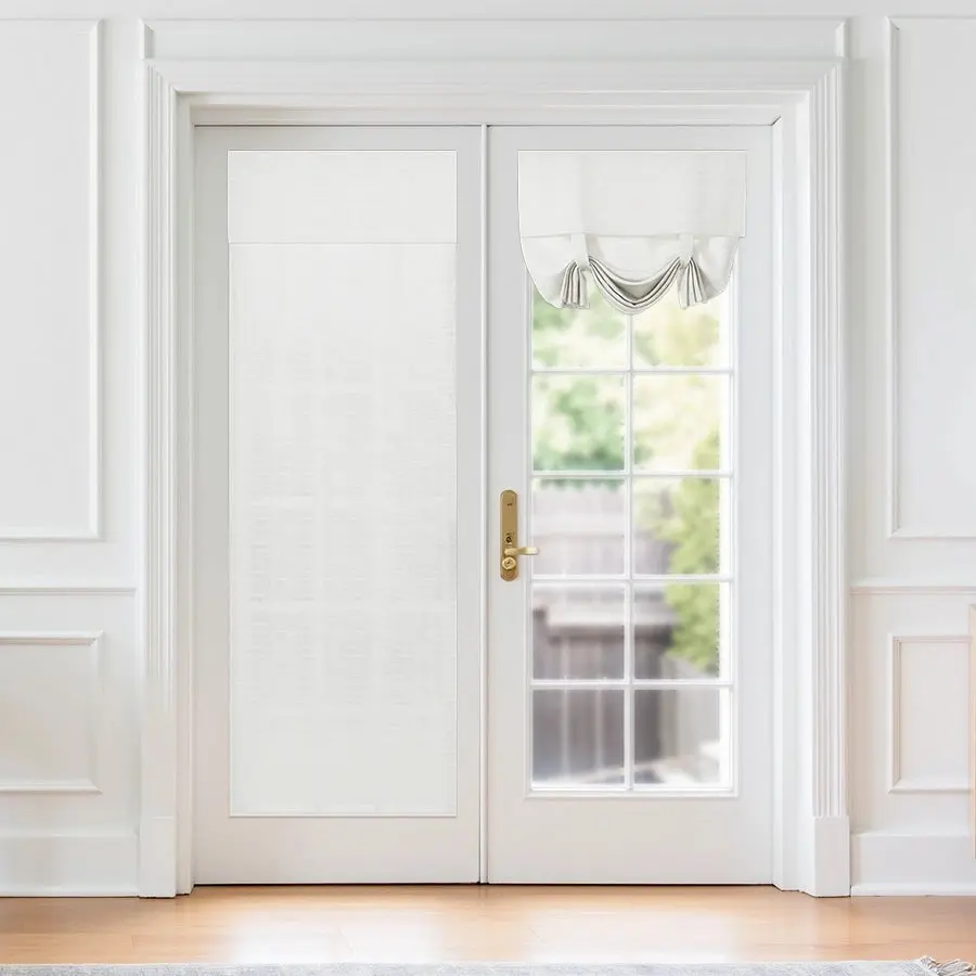 Custom Tie Up Shades for French Door - Image 10