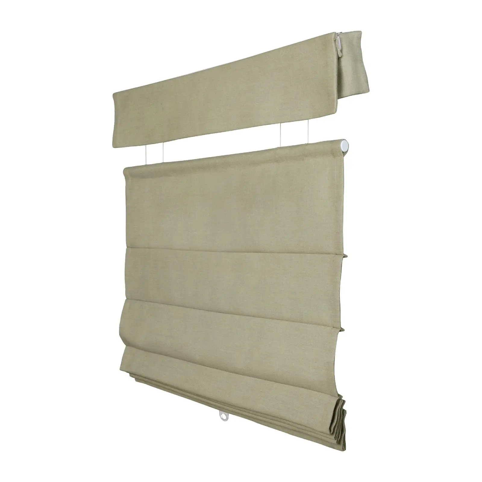 Custom Top Down Bottom Up Roman Shade Cordless - Image 8