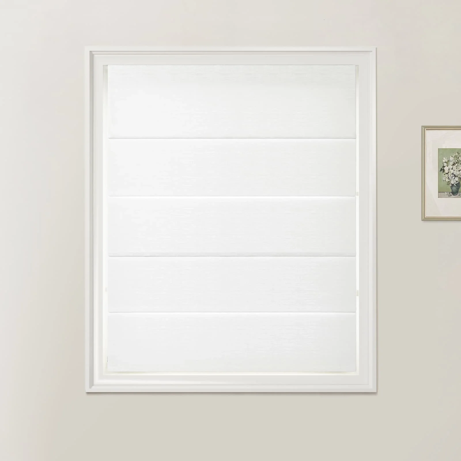 Custom Zebra Roman Blind Cord Lift - Image 8