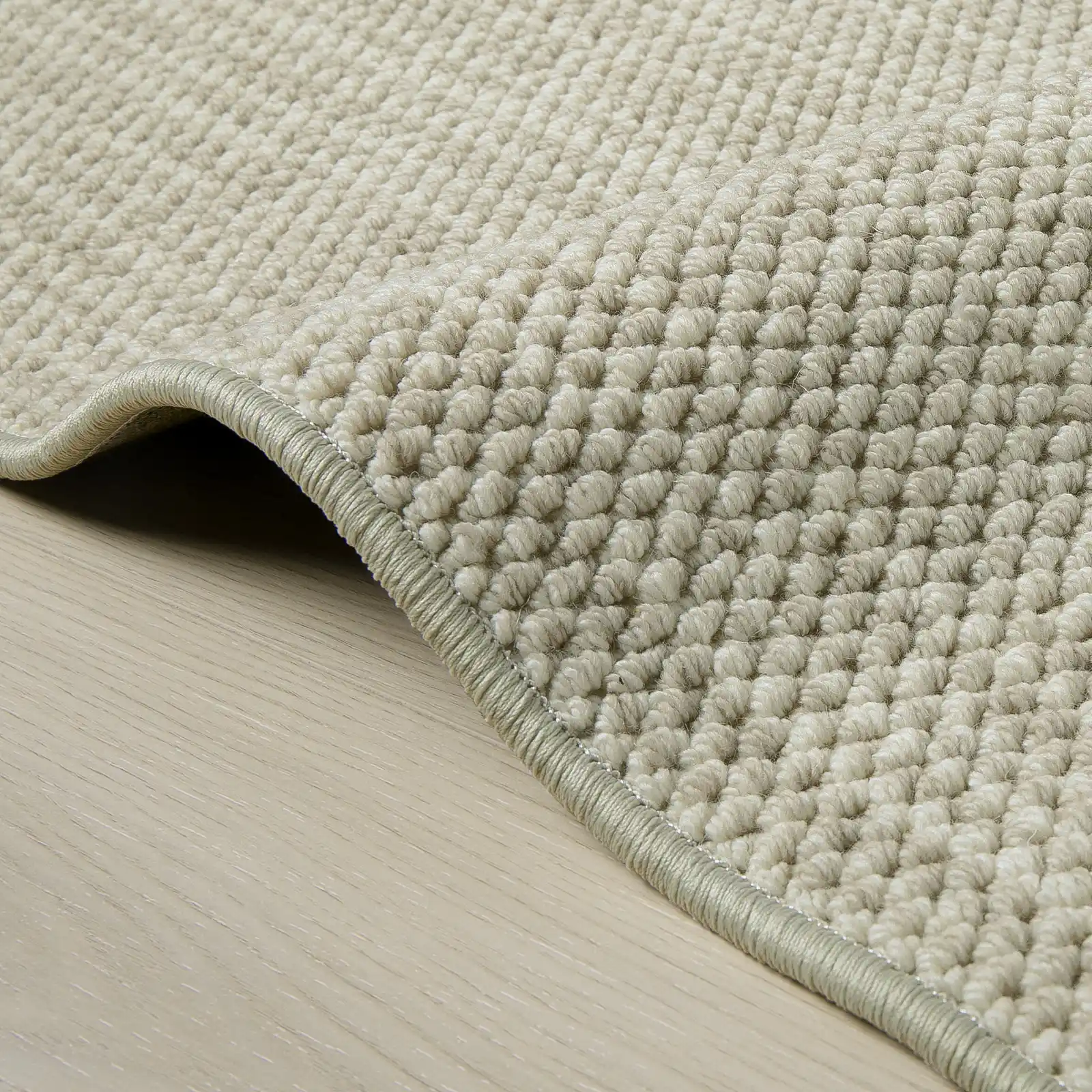 Della Natural Patterned Wool Rug - Image 15