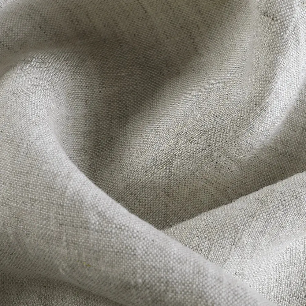 Doris 100% European Flax Linen Curtain Pleated - Image 16