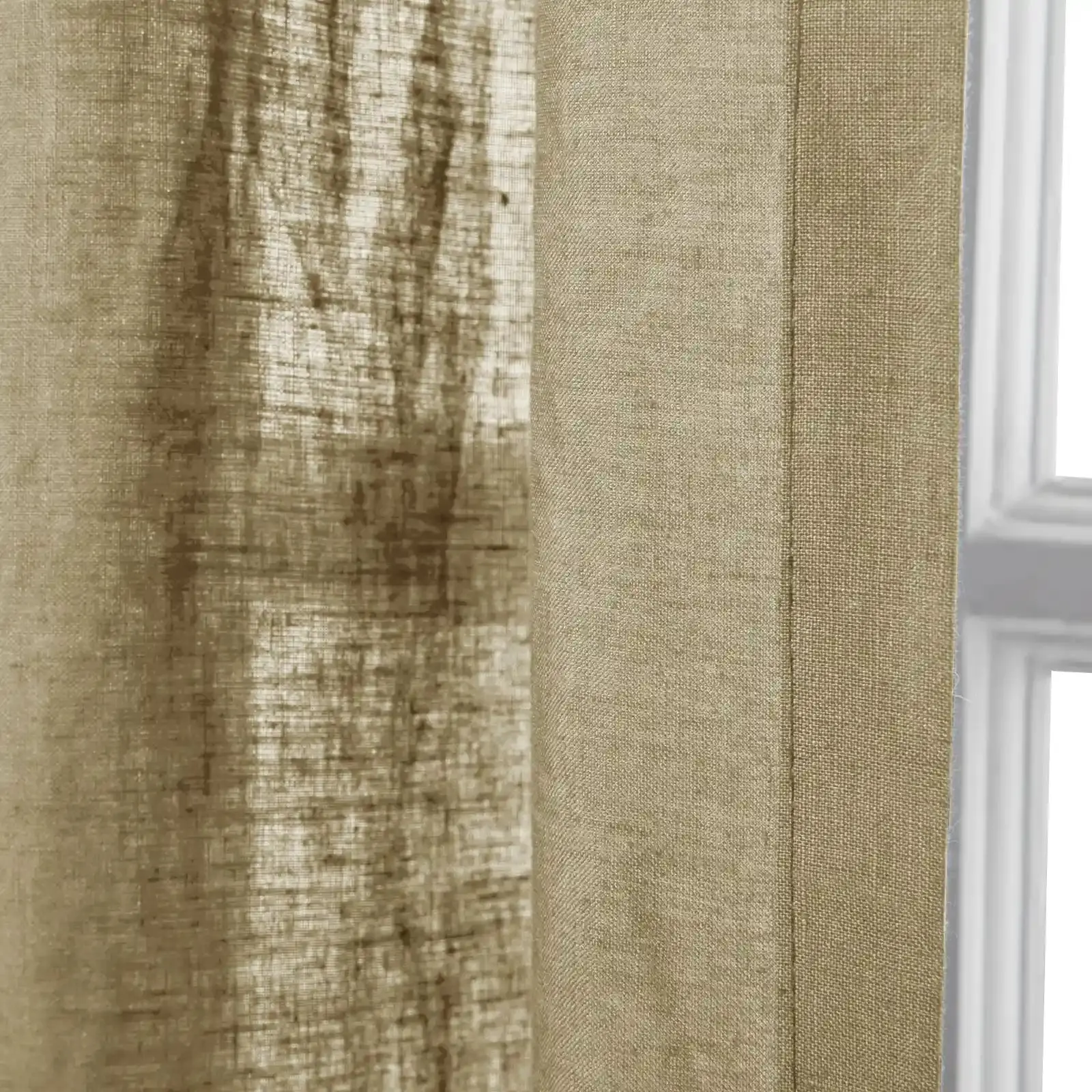 Doris 100% European Flax Linen Curtain Pleated - Image 33