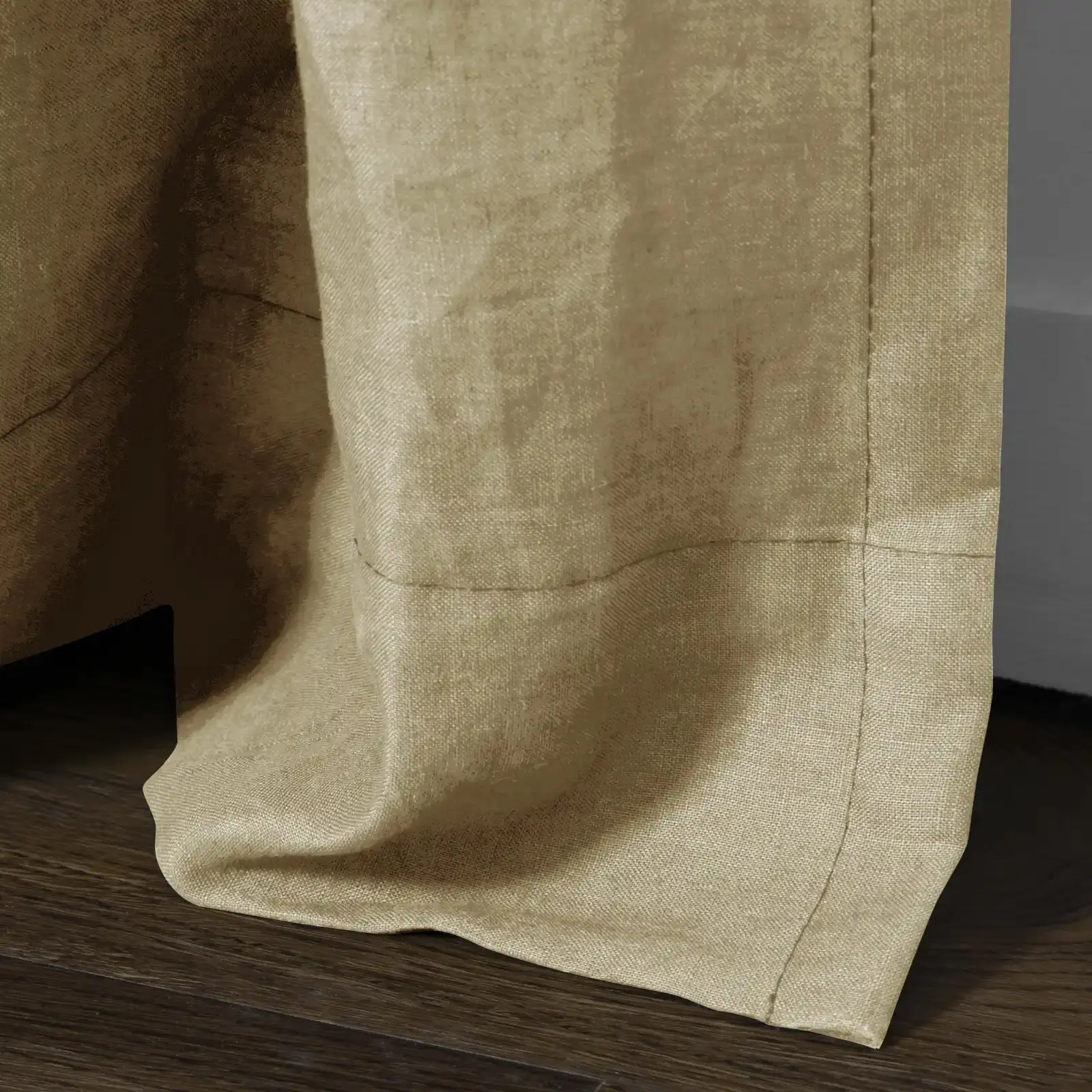 Doris 100% European Flax Linen Curtain Pleated - Image 35