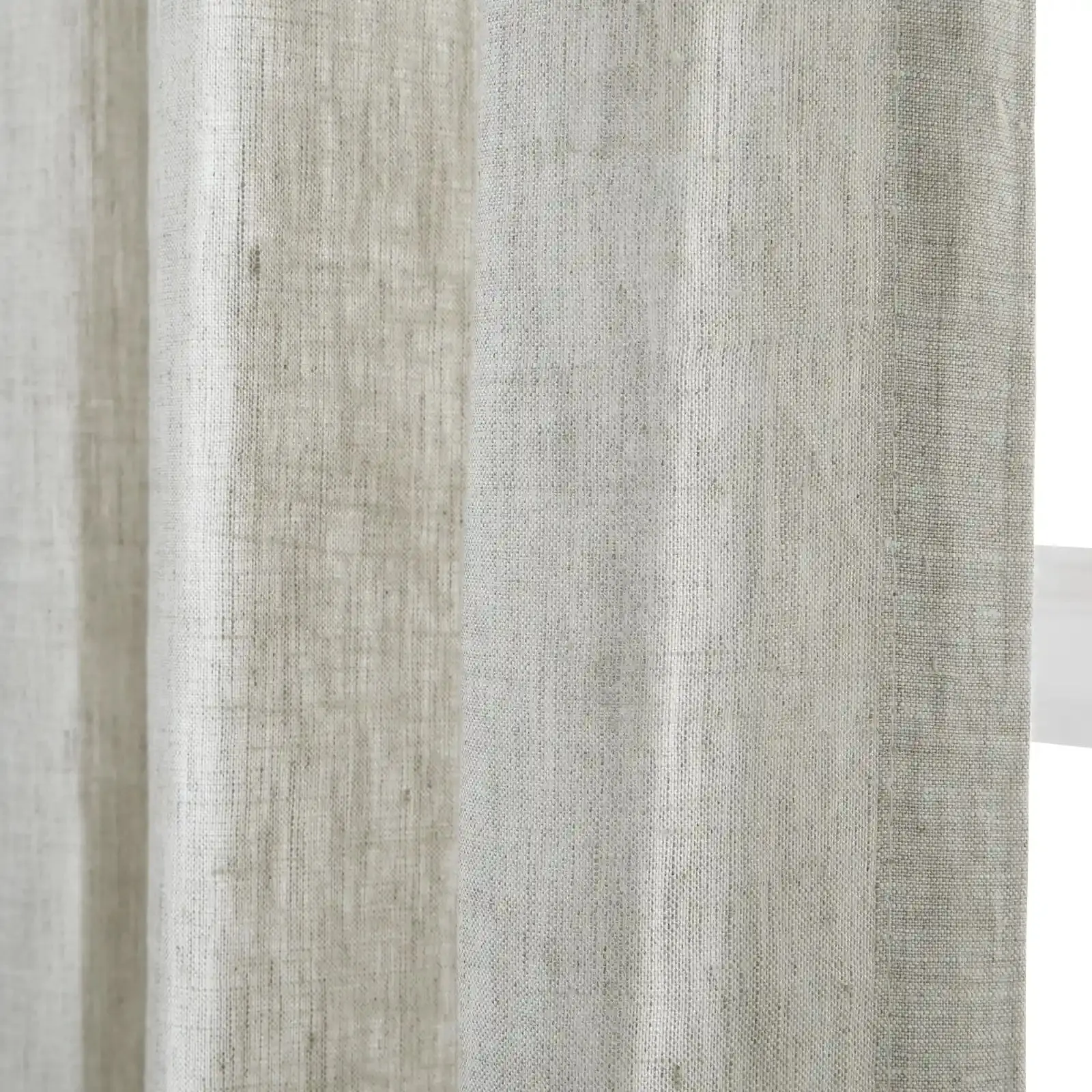 Doris 100% European Flax Linen Curtain Pleated - Image 44