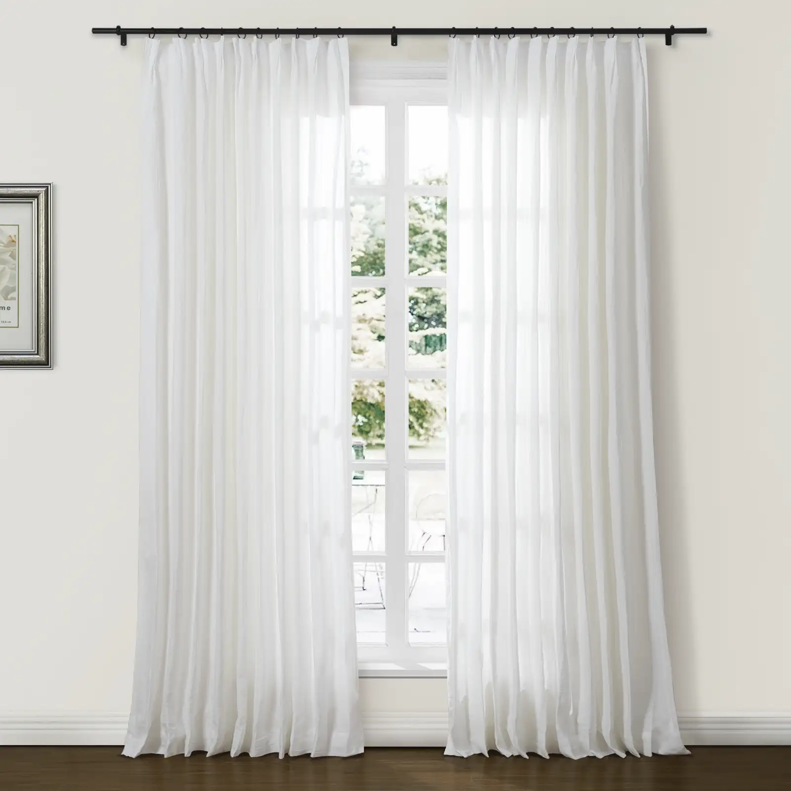 Doris 100% European Flax Linen Curtain Soft Top - Image 11