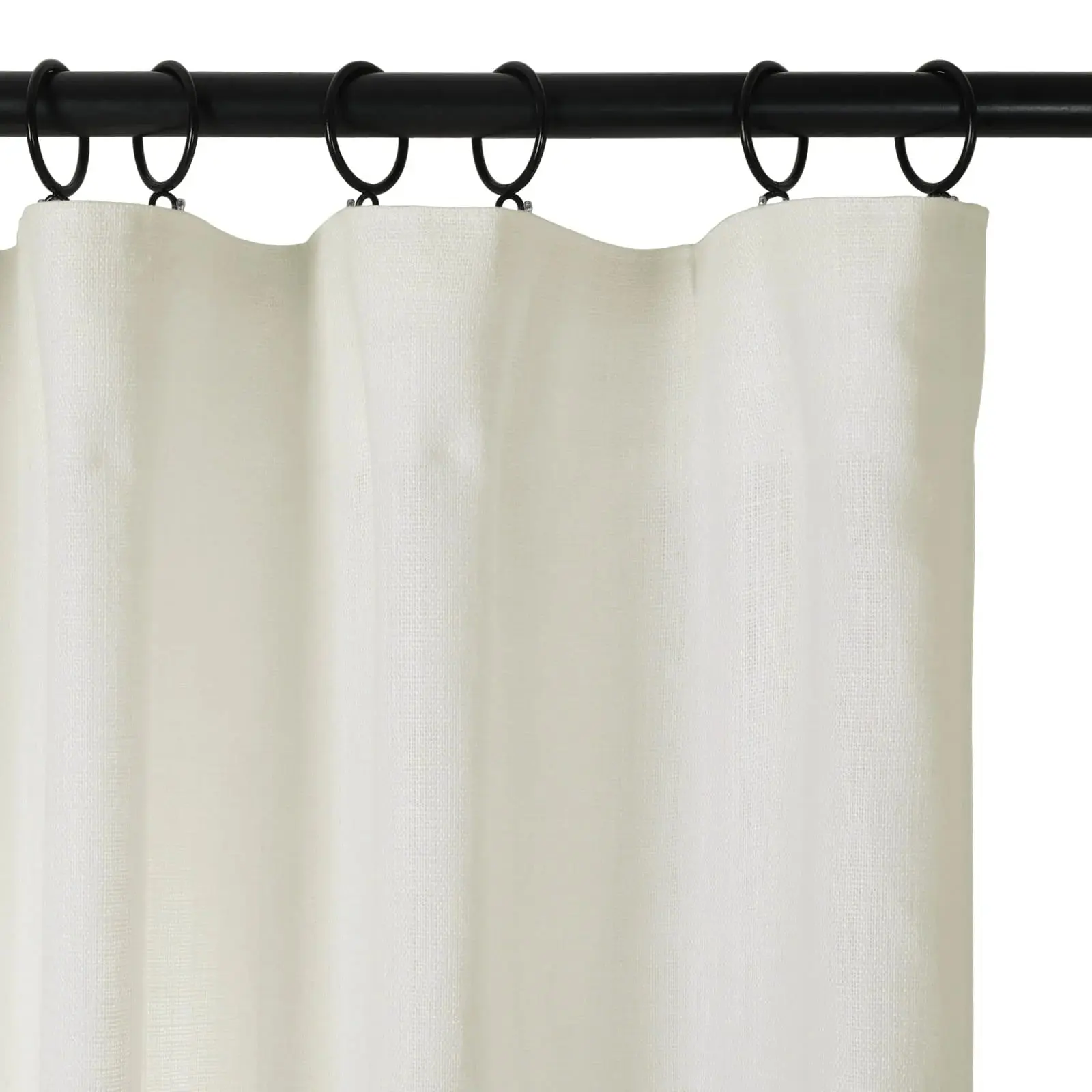 Erin Heavyweight 100% Linen Curtains Soft Top - Image 18