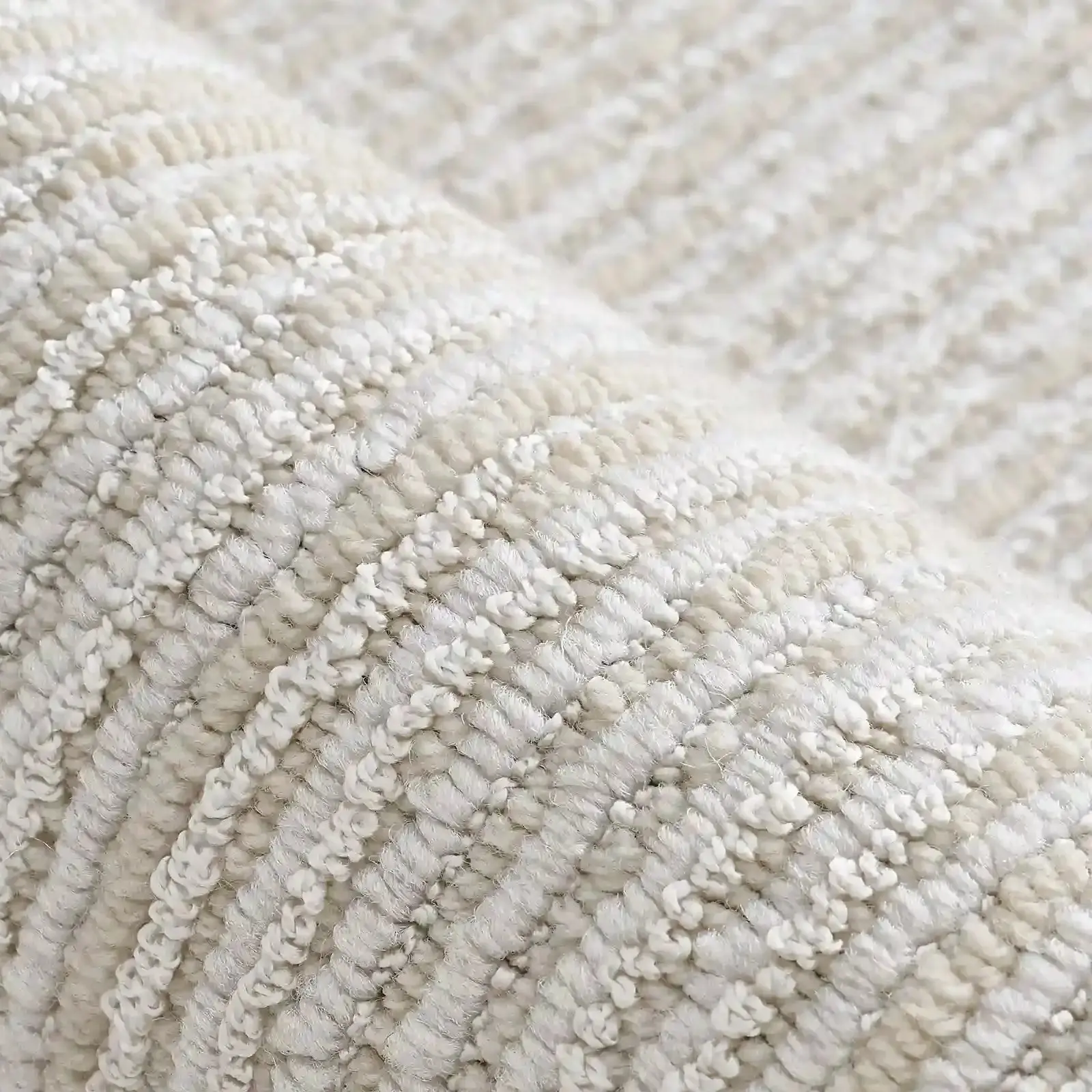 TWOPAGES ES-01 Beige Runner Rug