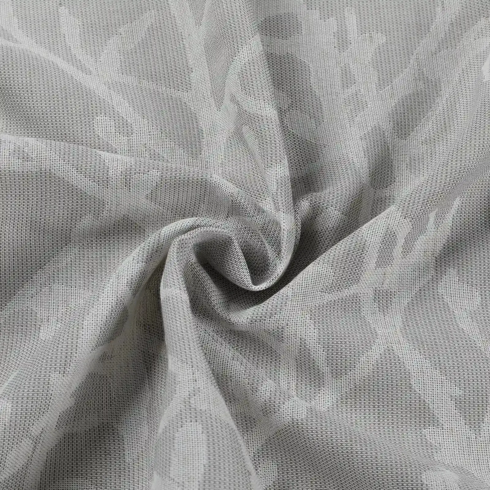 Freya Linen Semi Sheer Jacquard Curtains Pleated - Image 50