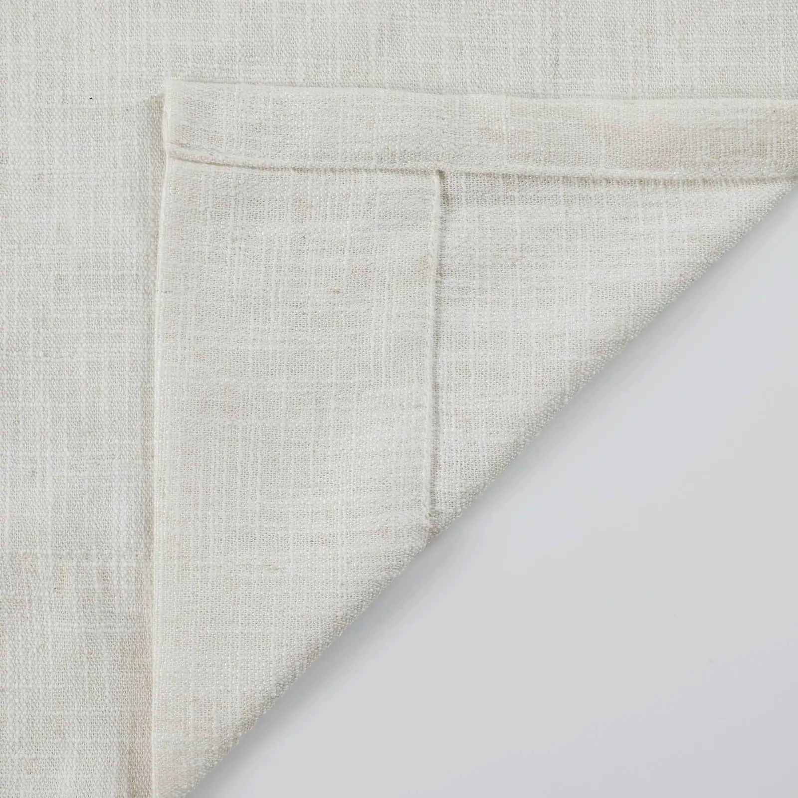 Cady Linen–Sheer Patchwork Drapery Pleated (Sold per Pair) - Image 11