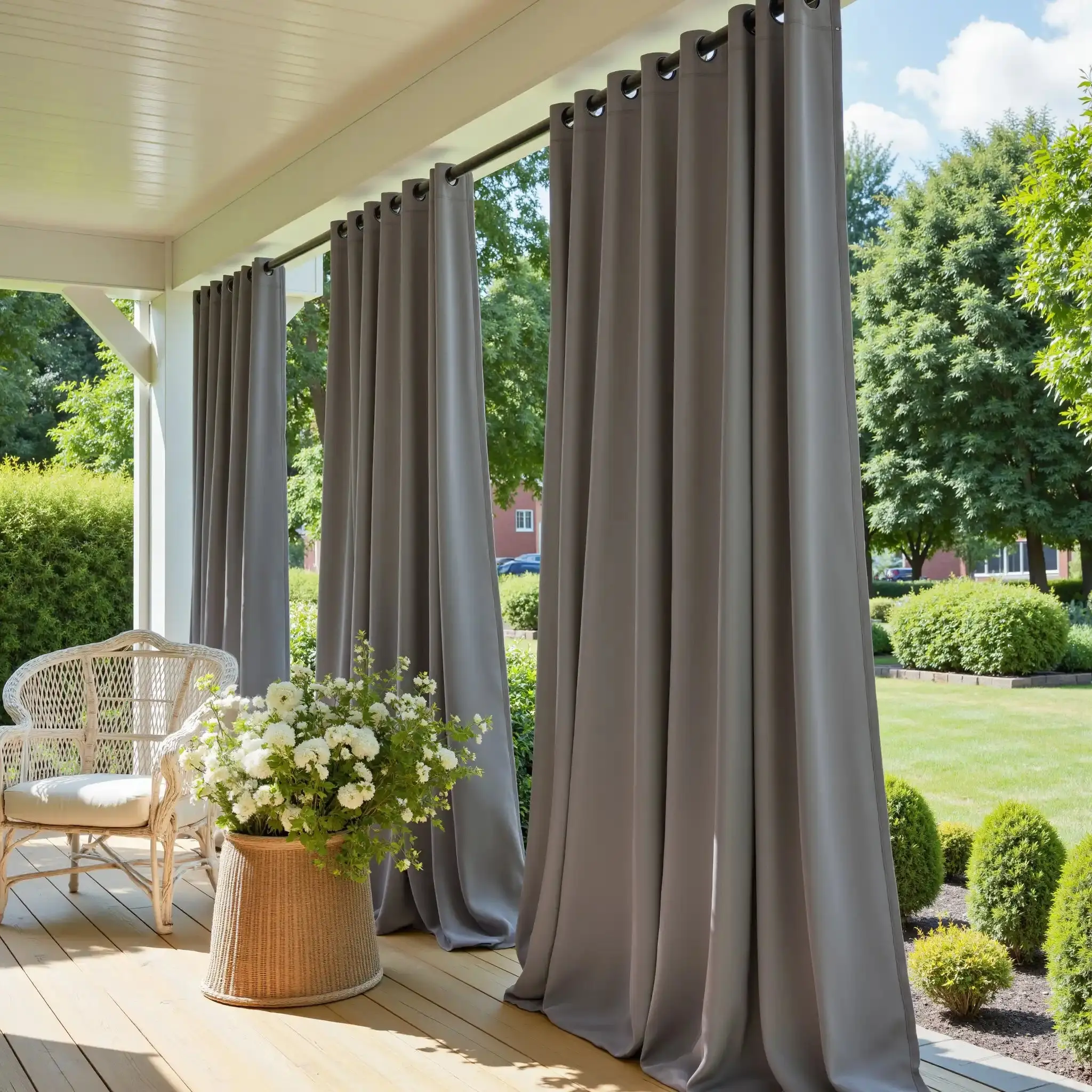 Heck Solid Acrylic Outdoor Curtain - Image 15