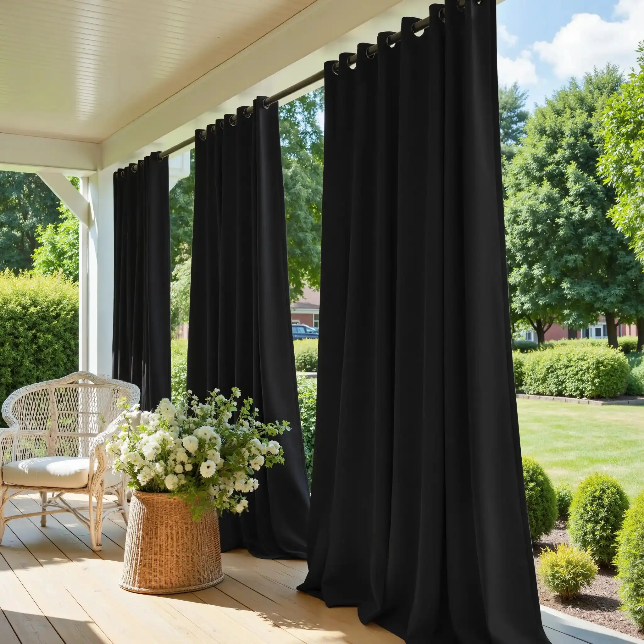 Heck Solid Acrylic Outdoor Curtain - Image 19