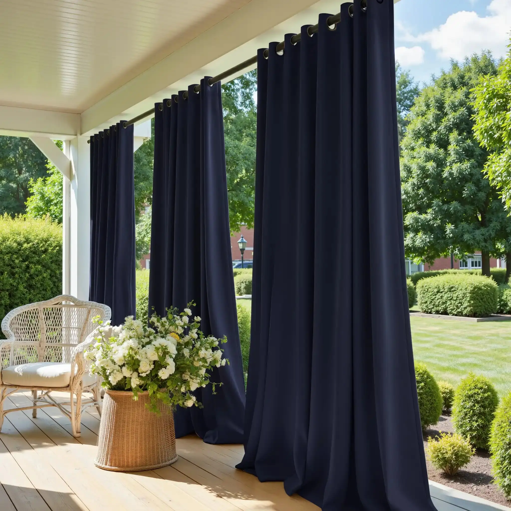 Heck Solid Acrylic Outdoor Curtain - Image 20