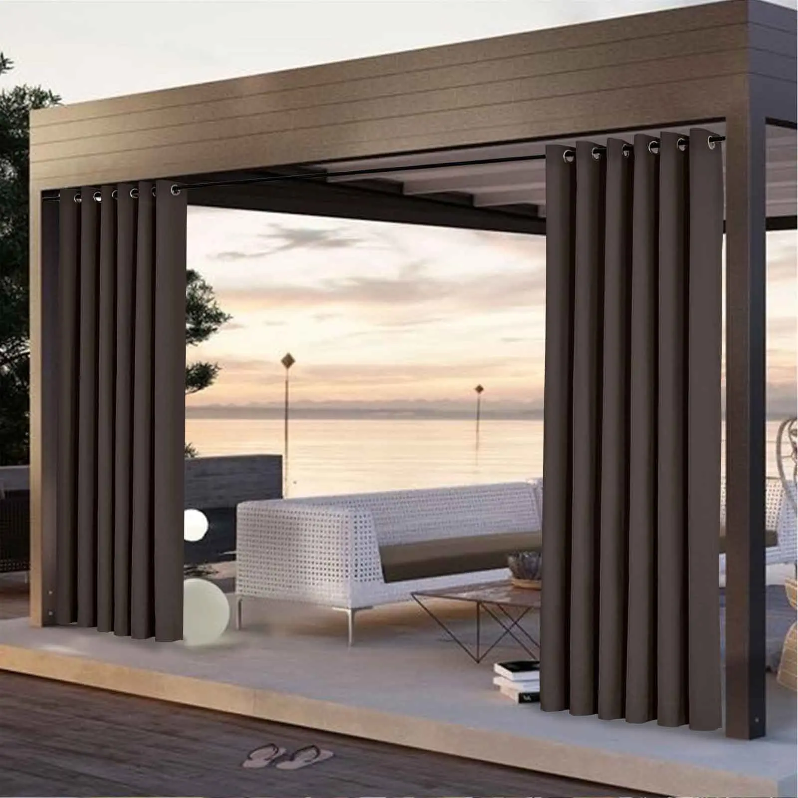 Heck Solid Acrylic Outdoor Curtain - Image 9