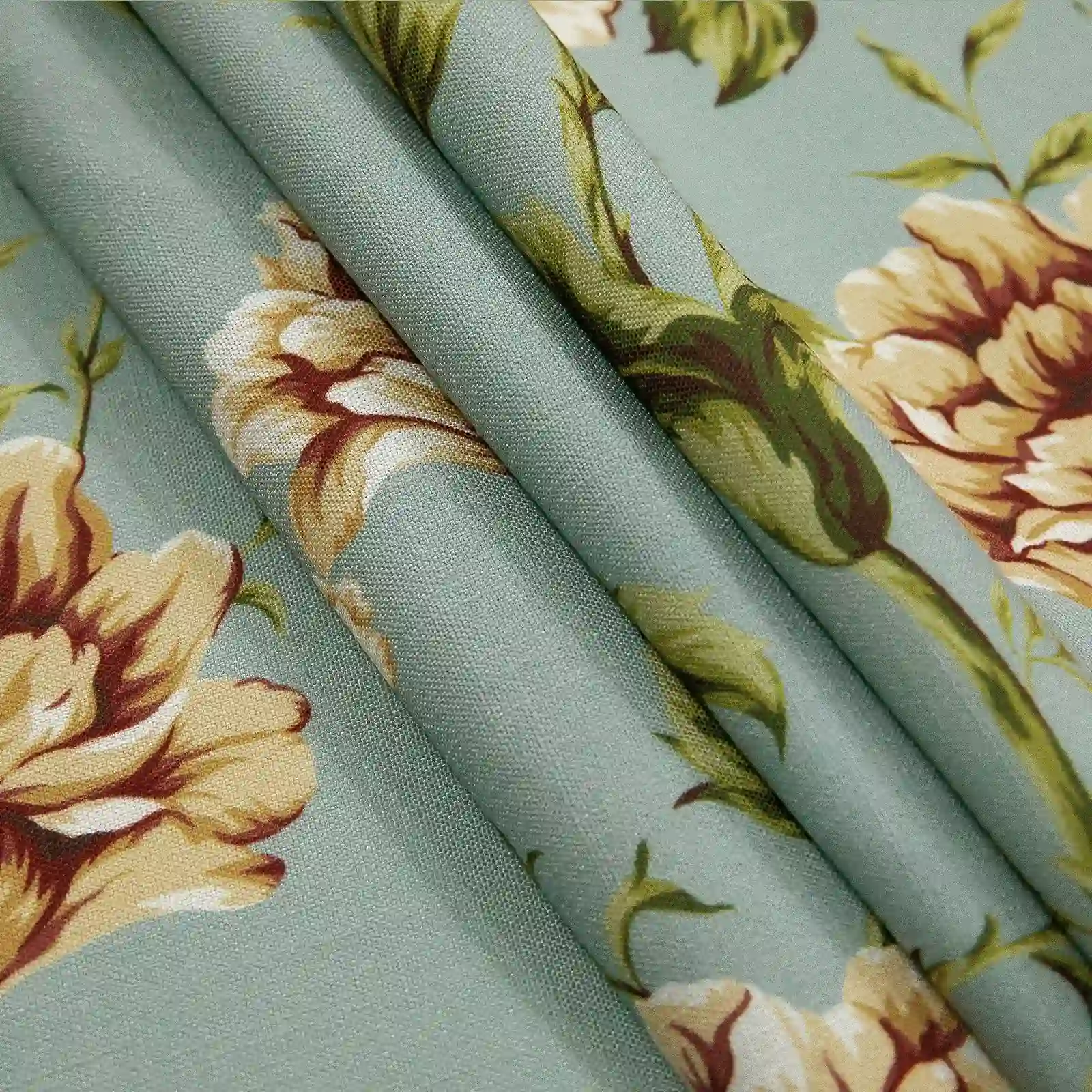 Holly Country Floral Drapery Pleated (102 inches Length Limit) - Image 24