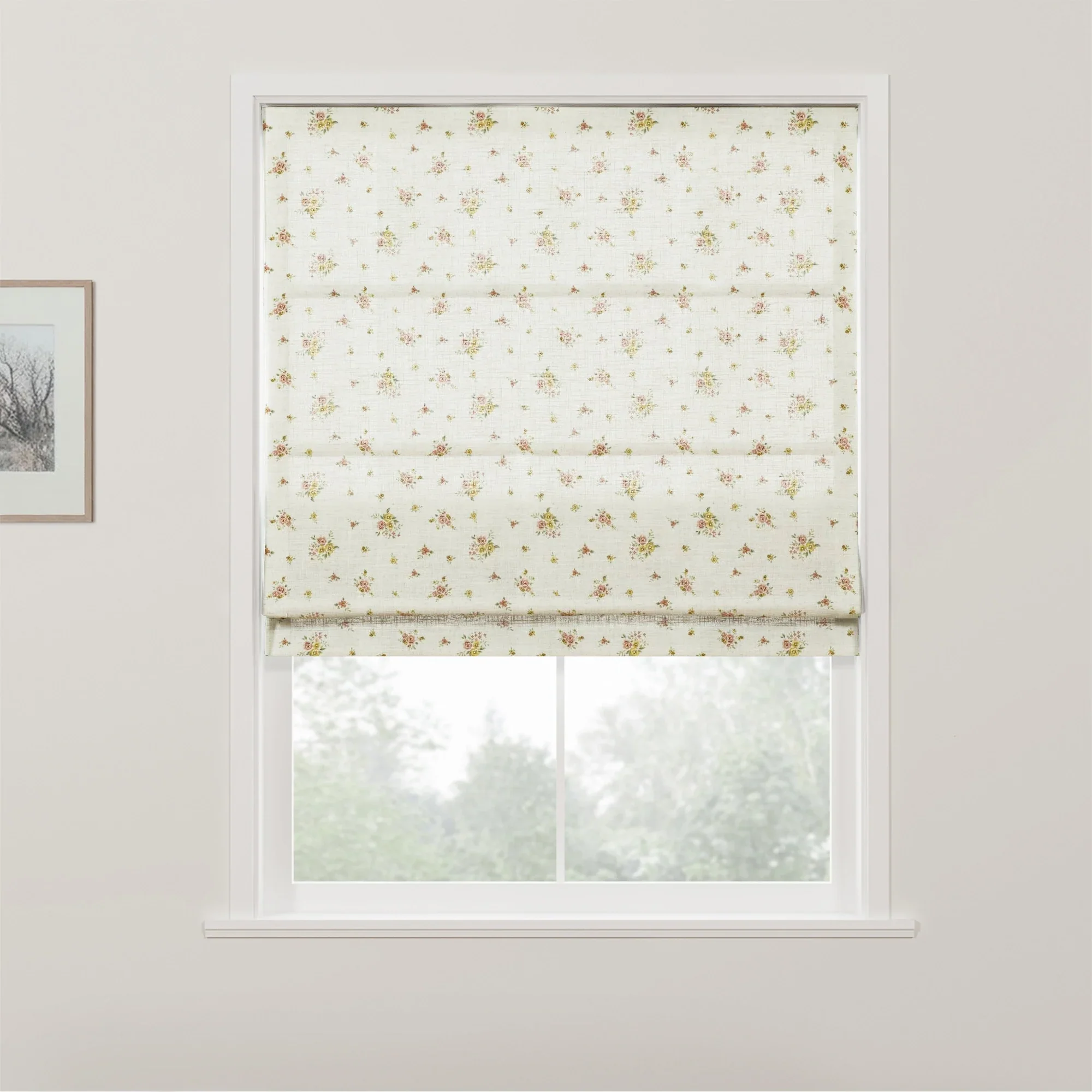 Holly Botanical Boho Roman Shade Cordless - Image 27