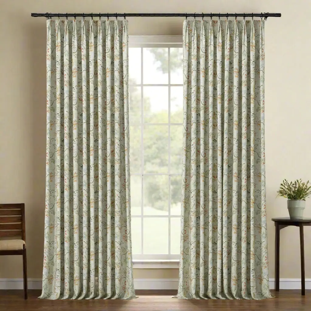 Holly Botanical Boho Drapery Pleated (52 inches Width Limit) - Image 11