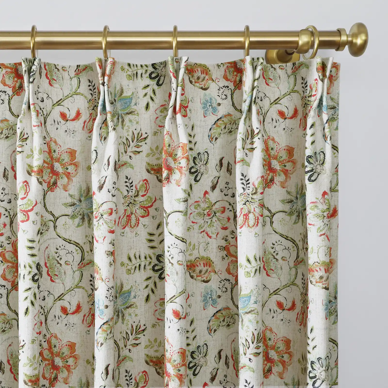 Holly Botanical Boho Drapery Pleated (52 inches Width Limit) - Image 3