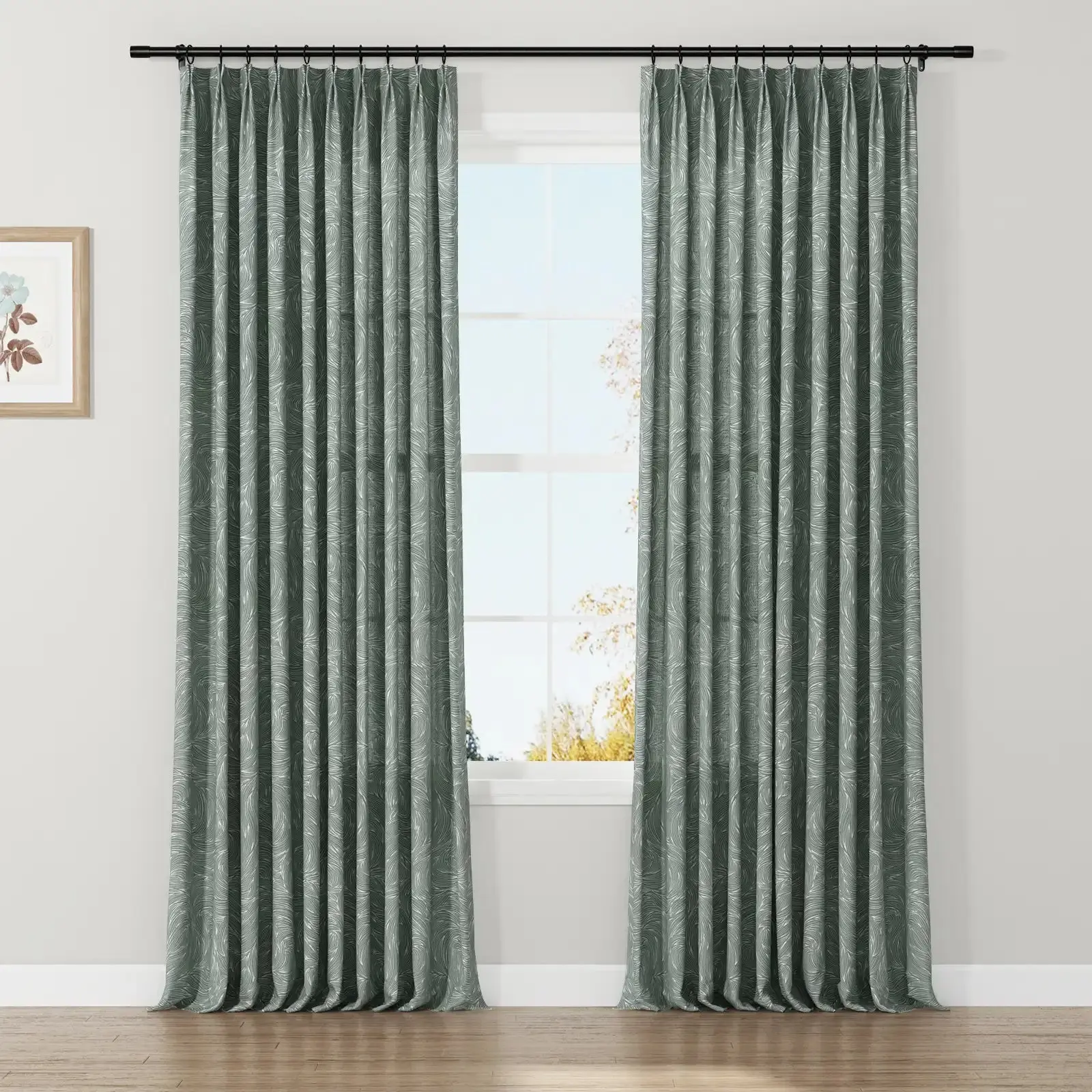 Holly Botanical Boho Drapery Pleated (52 inches Width Limit) - Image 58