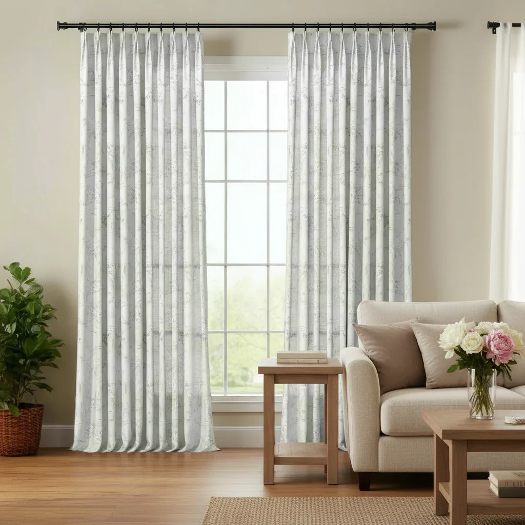 Holly Country Floral Drapery Pleated (102 inches Length Limit) - Image 27