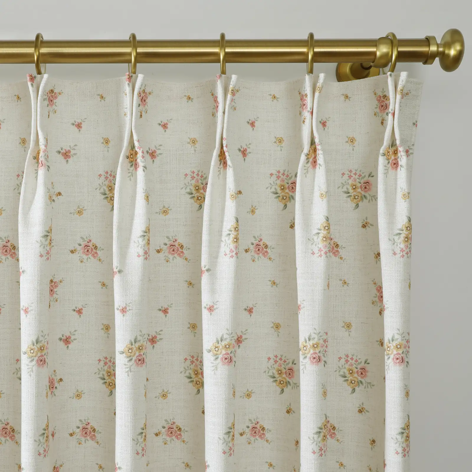 Holly Country Floral Drapery Pleated (102 inches Length Limit) - Image 42