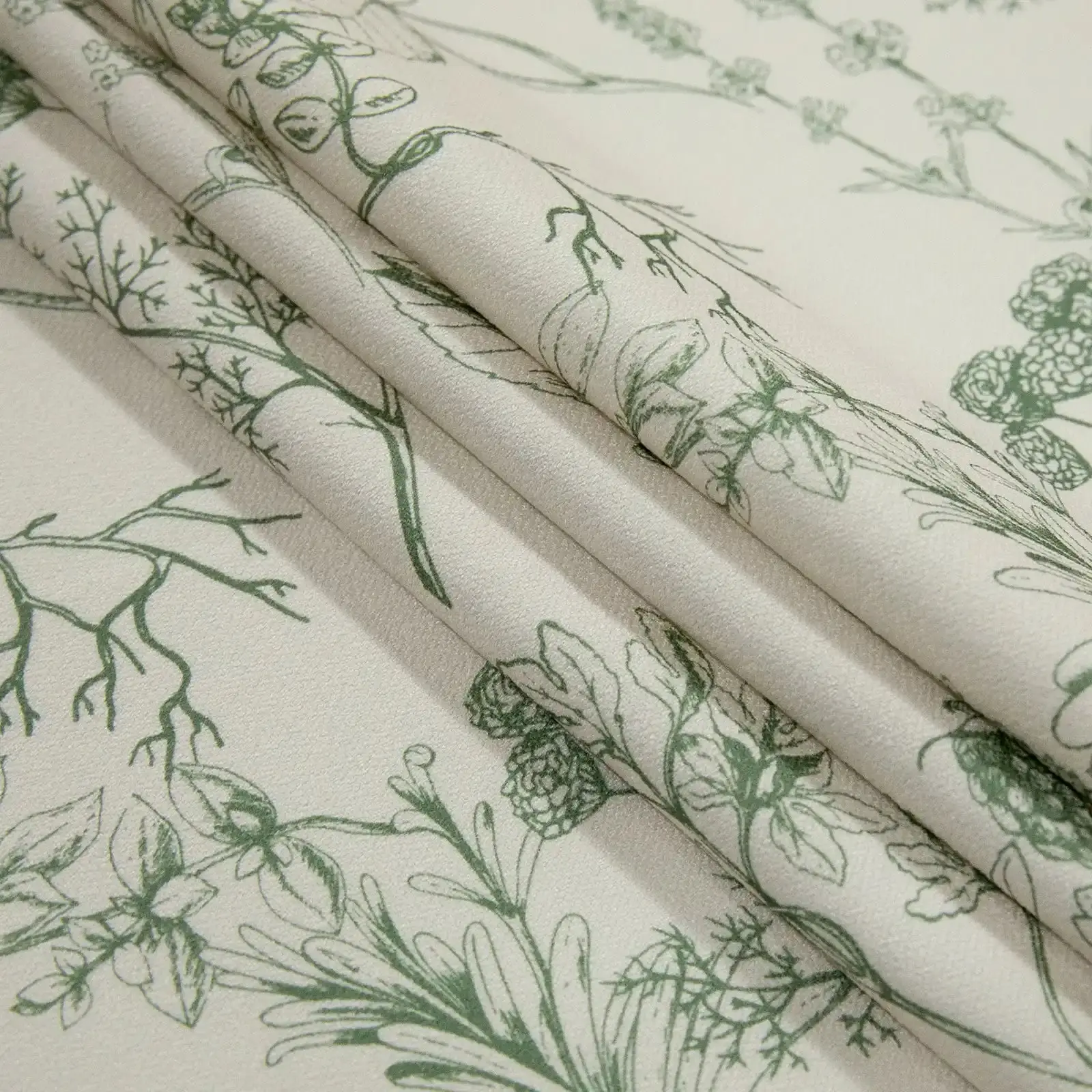 Holly Country Floral Drapery Pleated (102 inches Length Limit) - Image 65