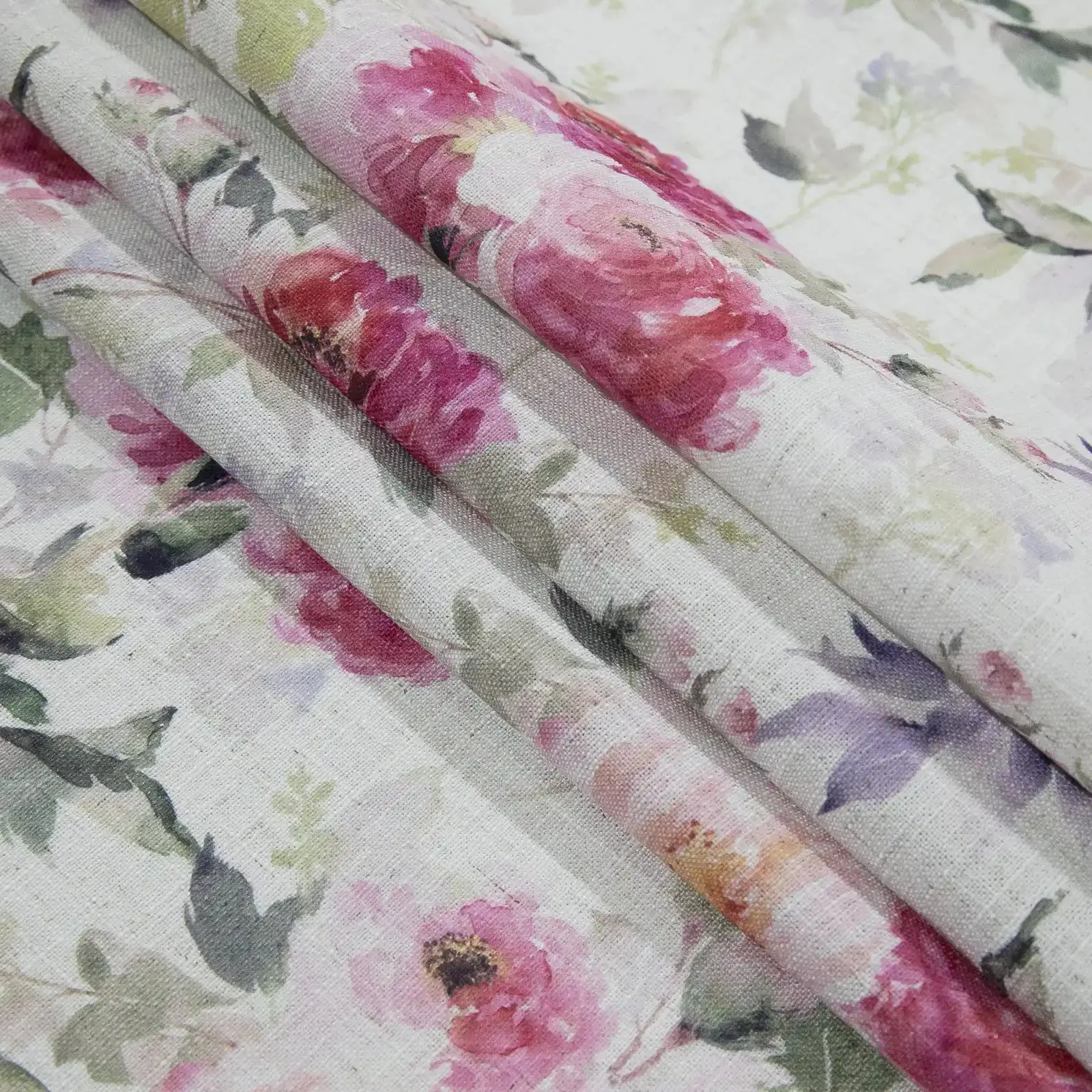 Holly Country Floral Drapery Pleated (102 inches Length Limit) - Image 74
