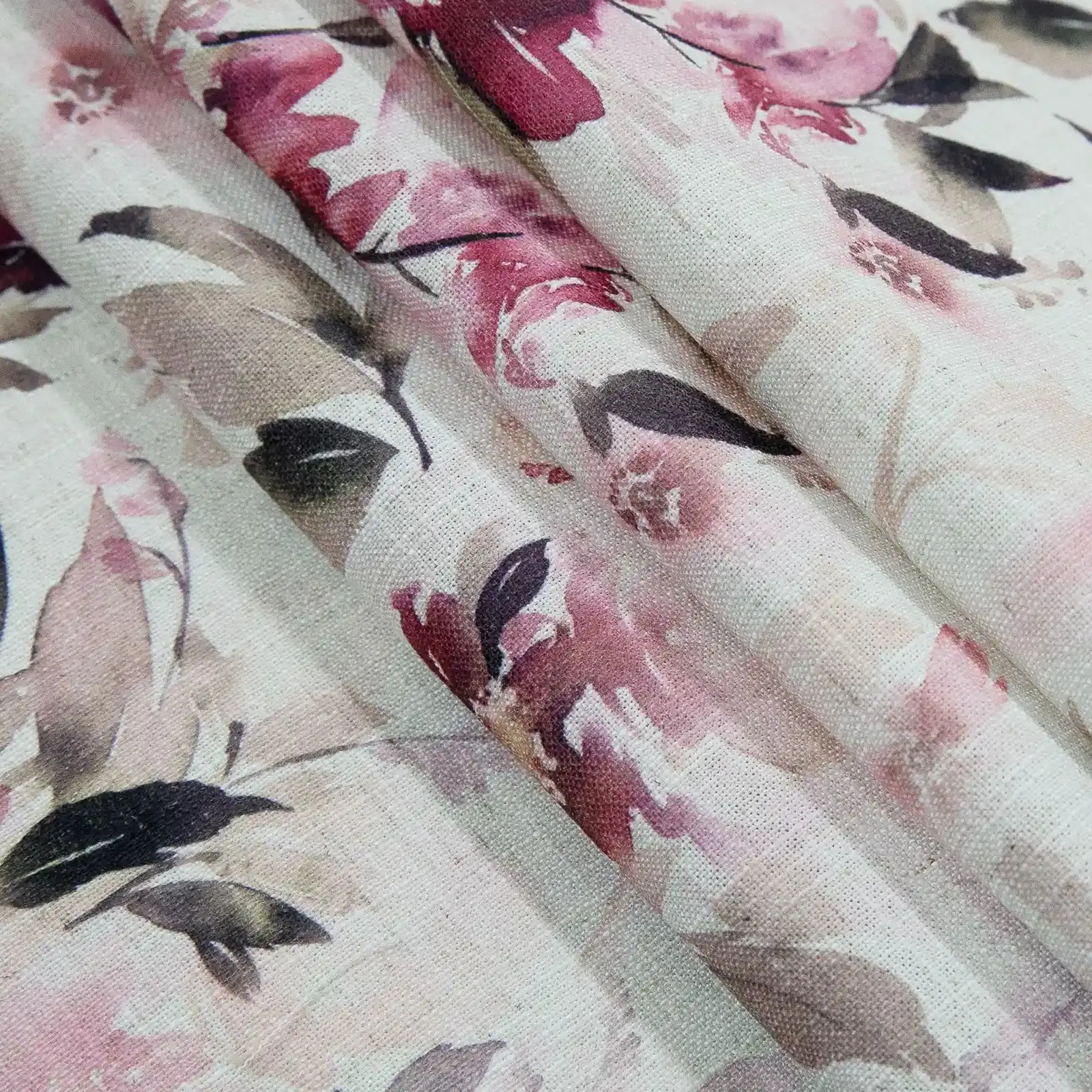 Holly Country Floral Drapery Pleated (102 inches Length Limit) - Image 81