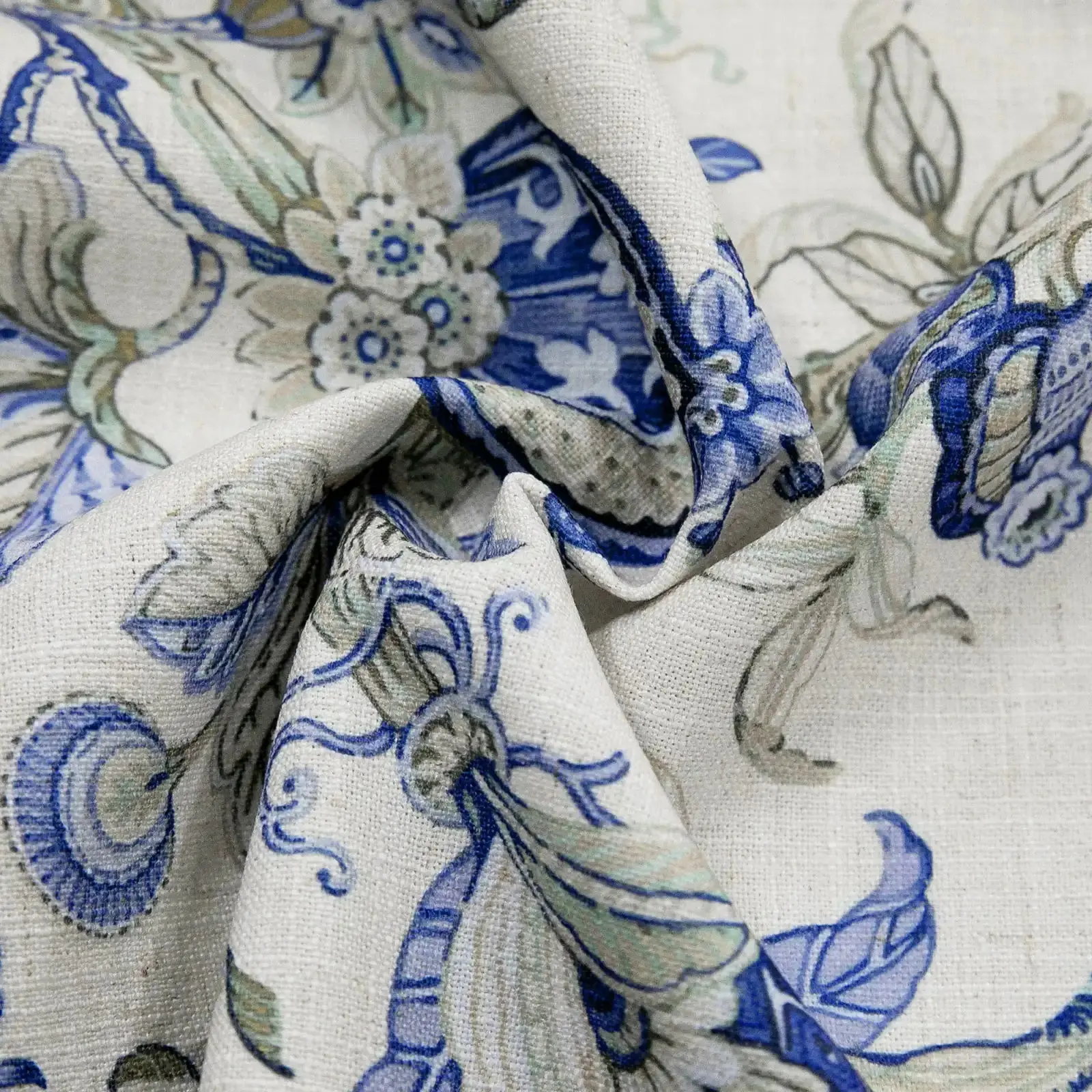 Holly Country Floral Drapery Pleated (102 inches Length Limit) - Image 86