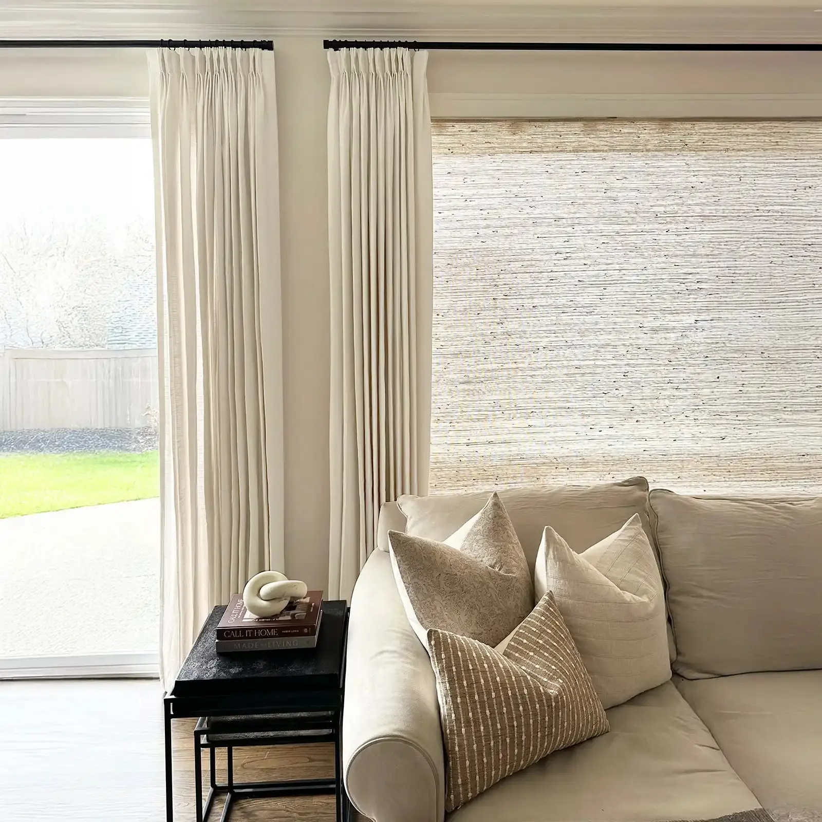 Ian Linen Drapery Pleat