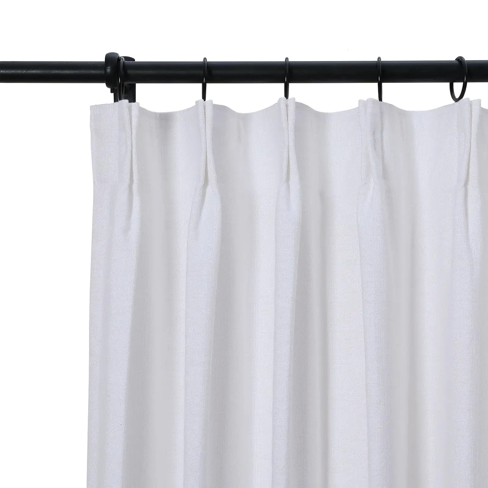 Isabella Cotton Drapery Pinch Pleat with Unlined - Image 10