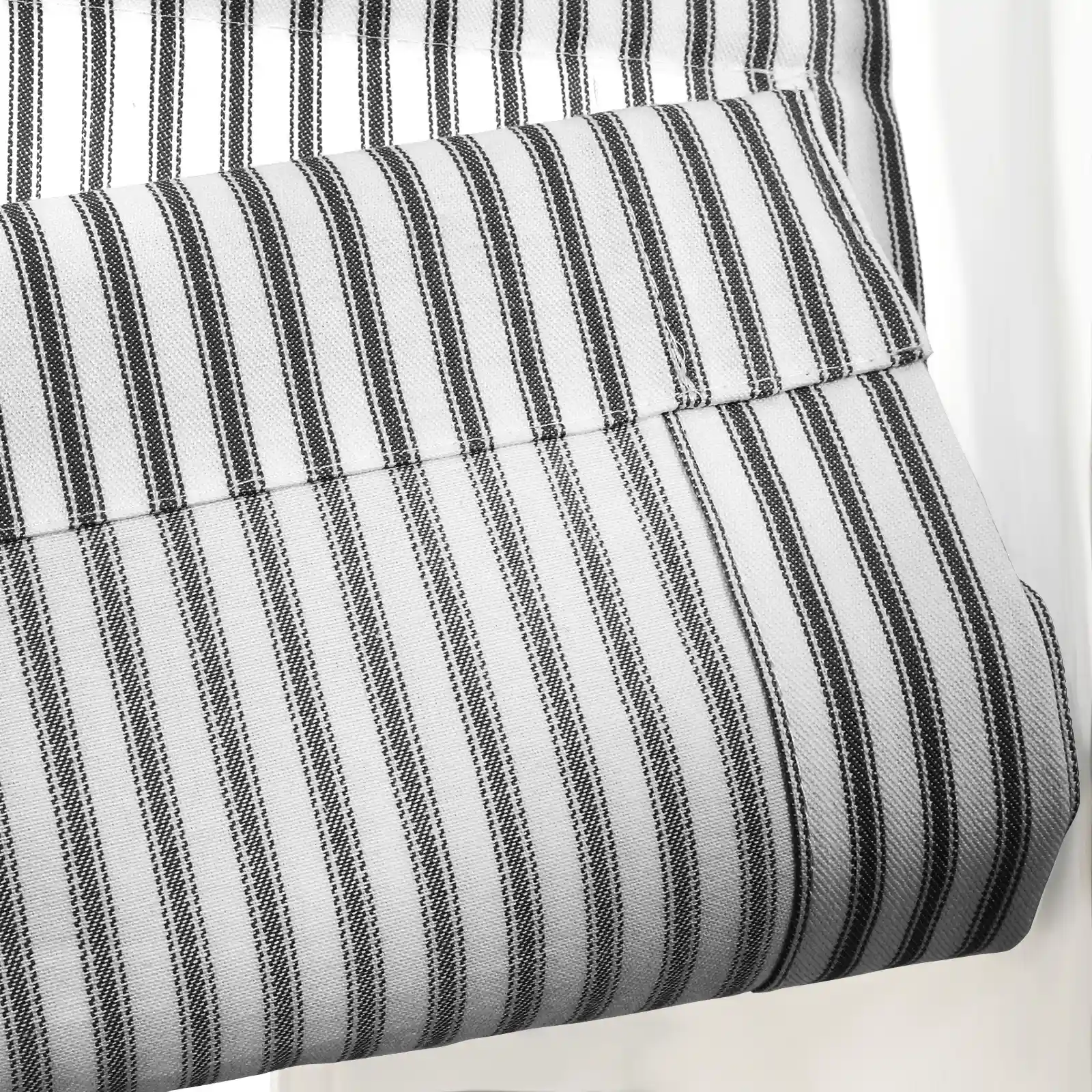 Jana Cordless Roman Shades 100% Cotton Striped - Image 24