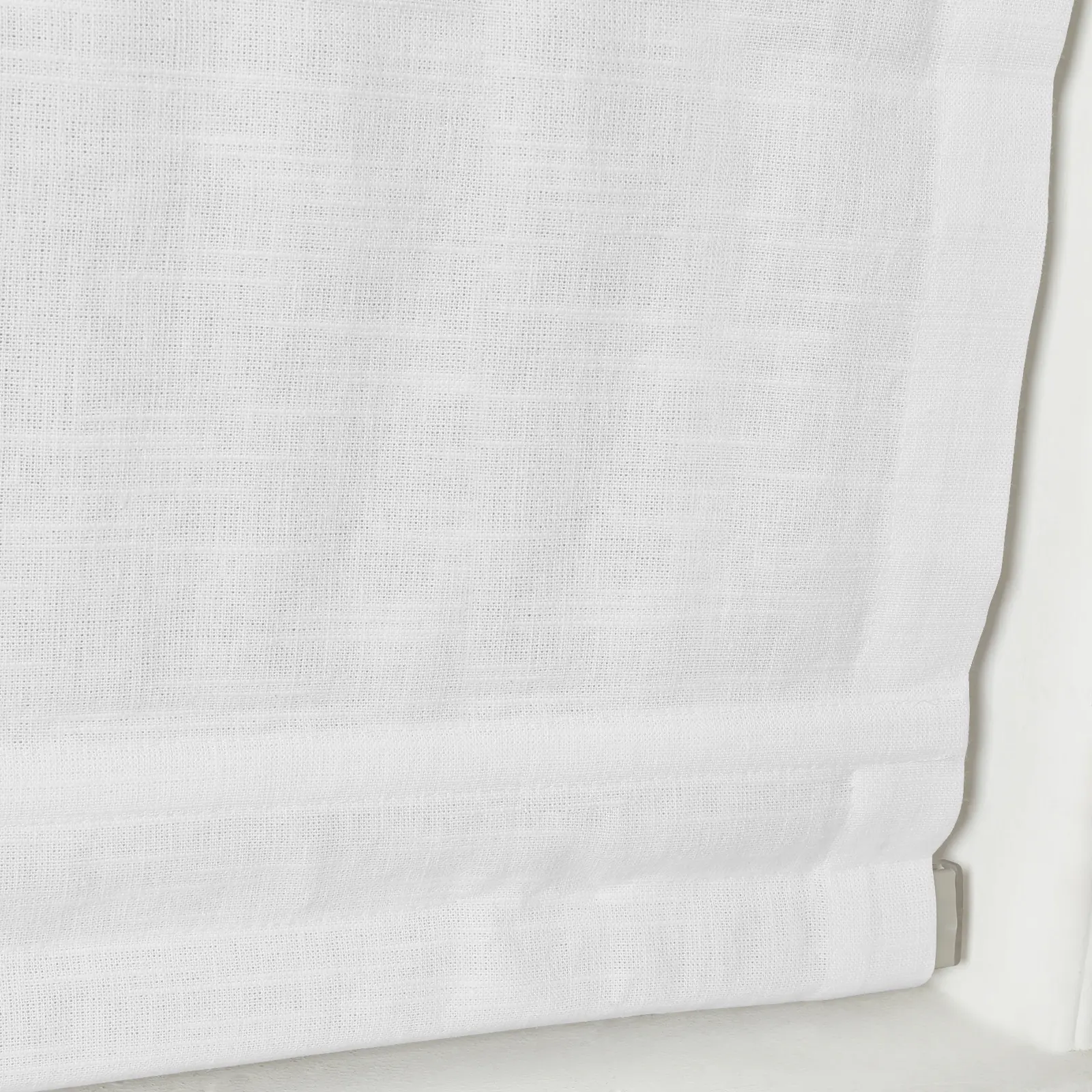 Jawara Linen Cotton Roman Shade Cordless Plus Size - Image 20