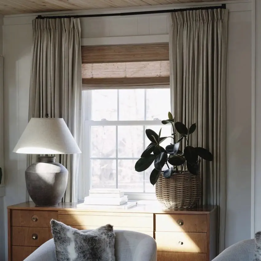 Jawara Luxury Linen Cotton Curtain Pleated - Image 65