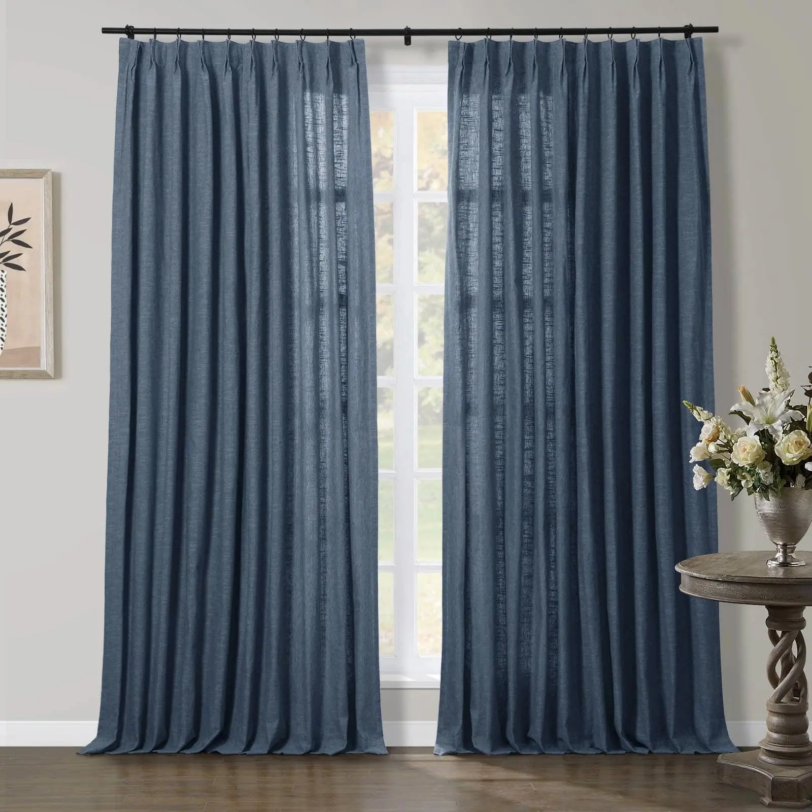 Jawara Luxury Linen Cotton Curtain Pleated - Image 50