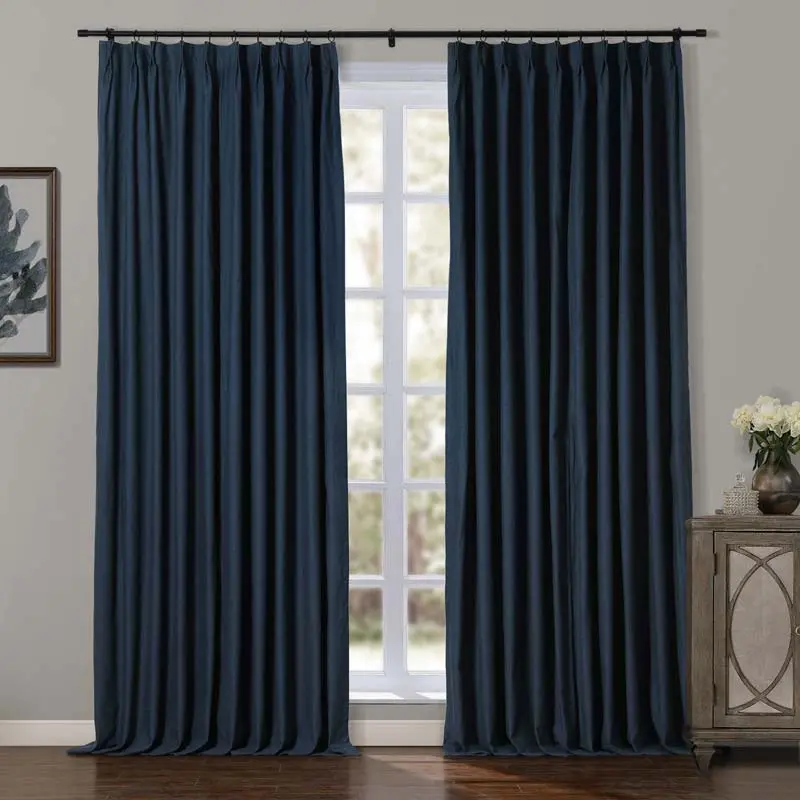 Jawara Luxury Linen Cotton Curtain Pleated - Image 51