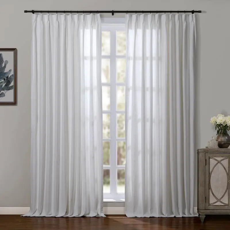 Jawara Luxury Linen Cotton Curtain Pleated - Image 64