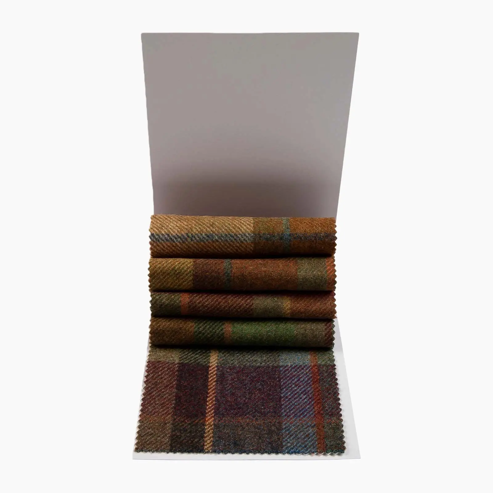 Karin Plaid Pure Wool Booklet 5 Colors
