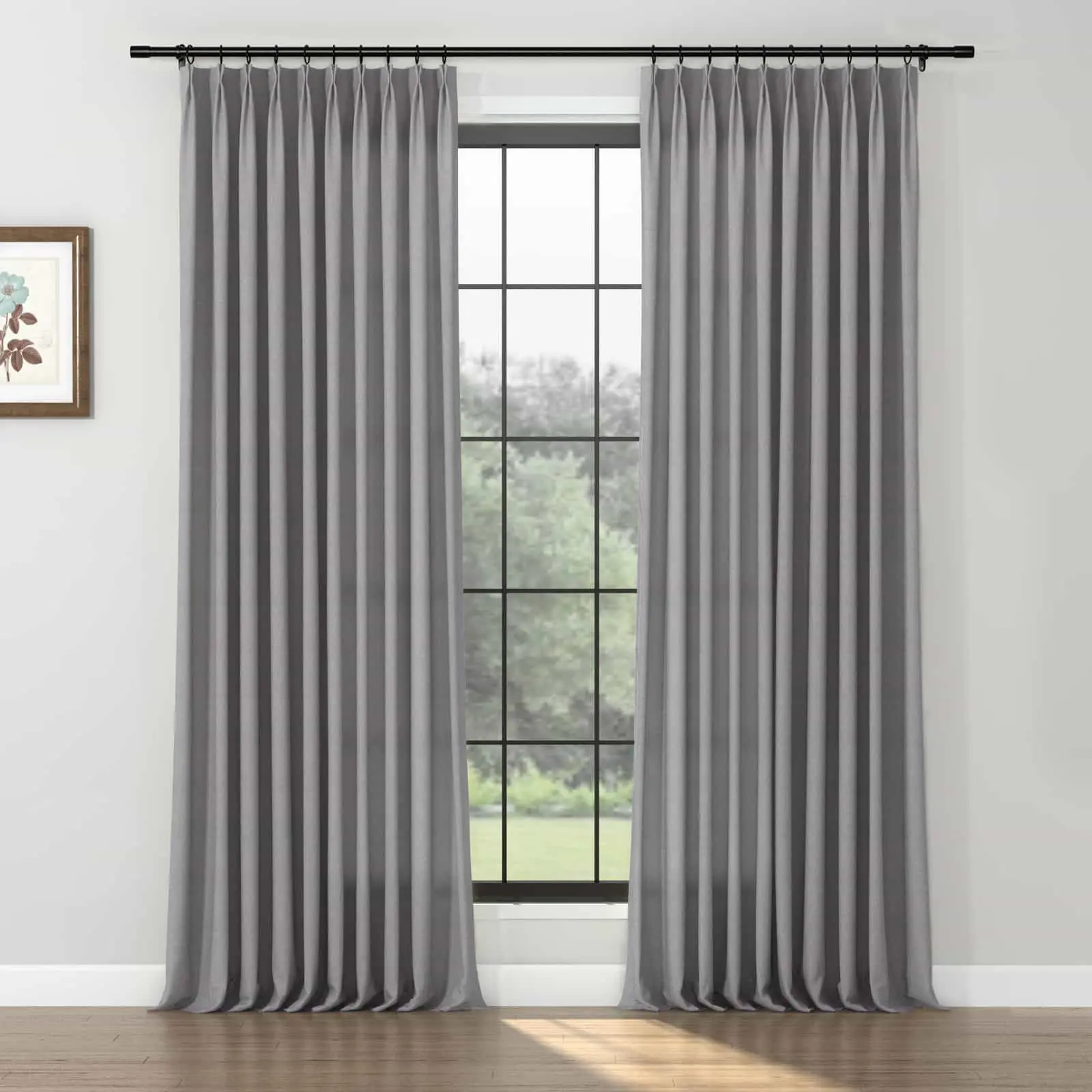 Karin Pure Wool Curtain Pleated - Image 27