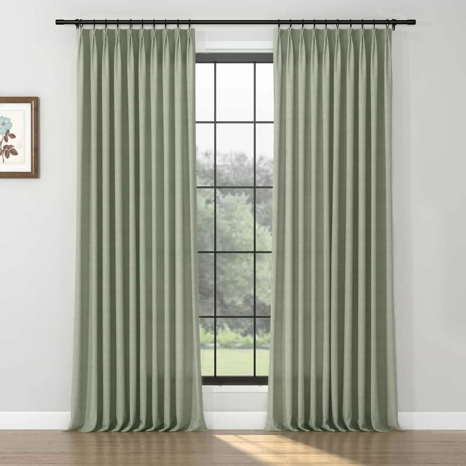 Karin Pure Wool Curtain Pleated - Image 32