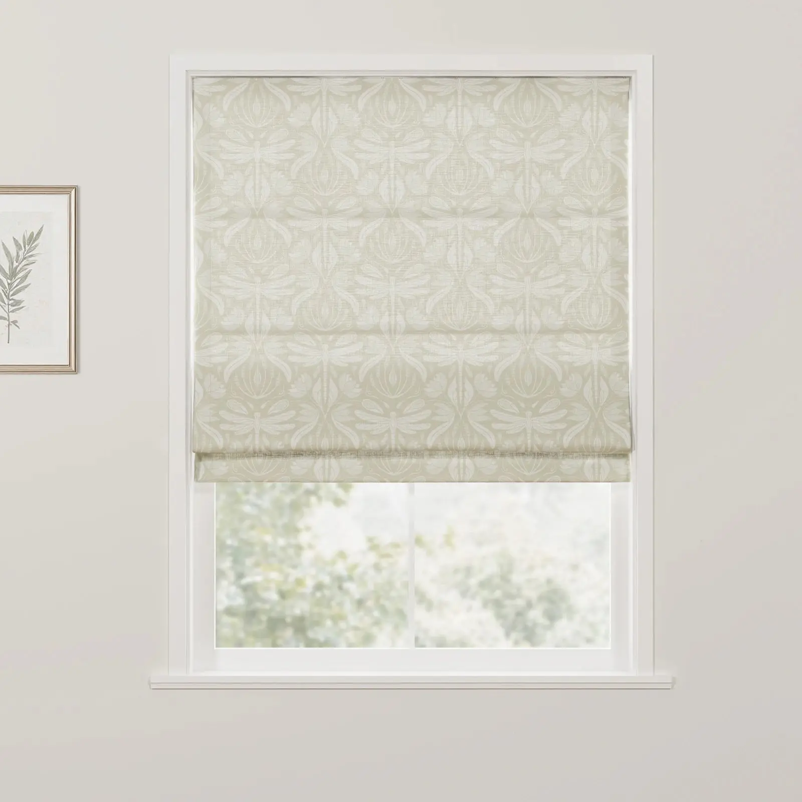 Kate Frost Cotton Roman Shade Cordless - Image 11